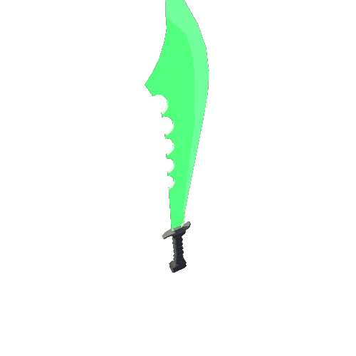 Blade And Handle 06 Green